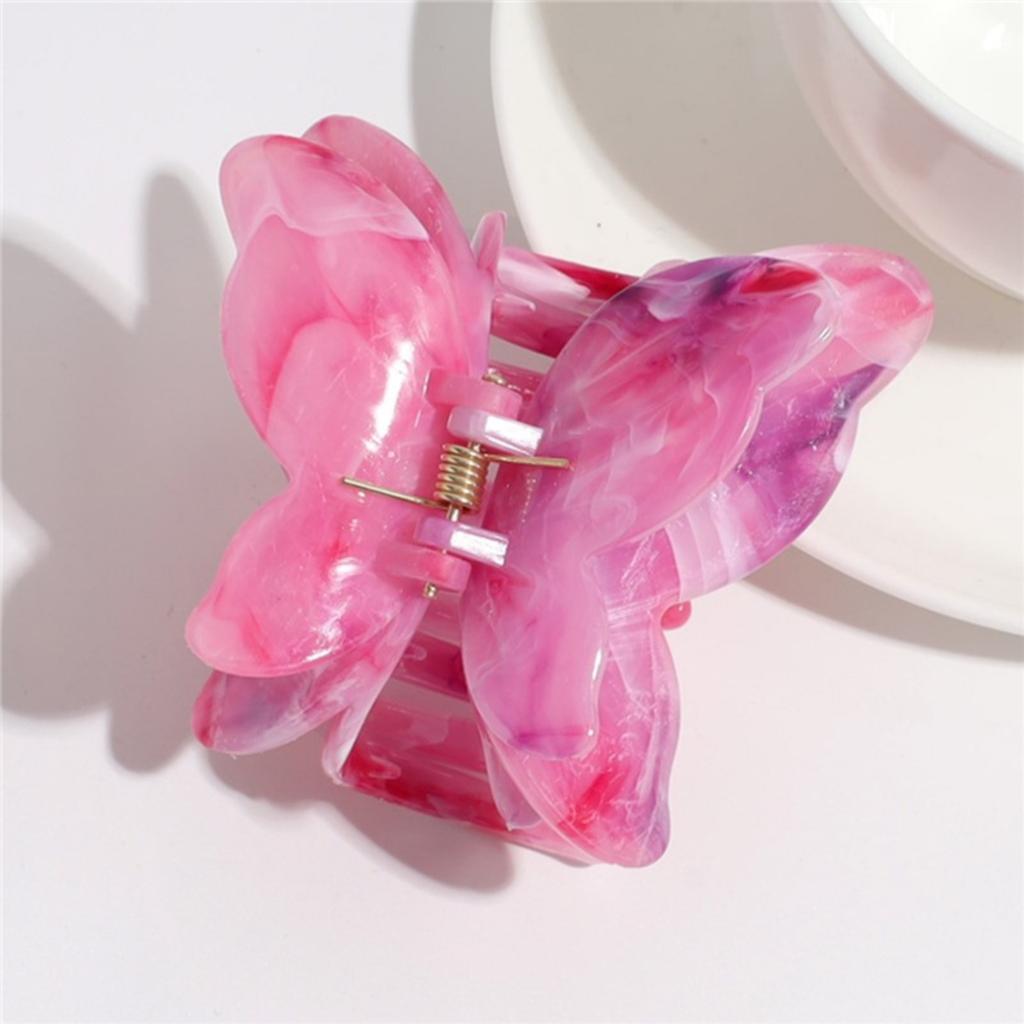 Butterfly Hair Claw Clips Non-slip Hair Jaw Clips Medium Size Hair Clips for Women Girls' Hair Accessories