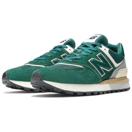 New Balance 574 Legacy Green Silver Unisex Sneakers U574LGNW