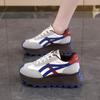 Hong Kong Style Student Trendy Shoes Women's New Thick-soled Heightening Fashionable Versatile Retro Sports and Leisure Dad Shoes
