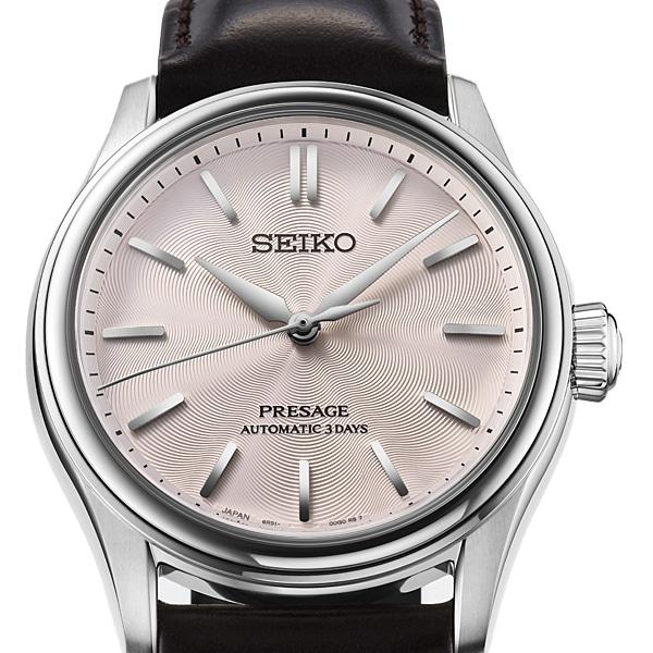 Seiko PRESAGE Classic Series Mechanical Men's Leather Band HCC003J Wrist Watch