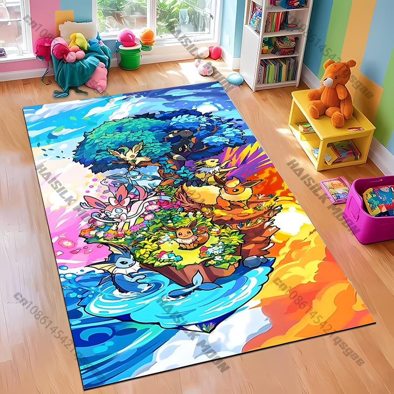 

Best Seller! Pokémon Classic Characters Collection Carpet New Release! Rug for Living Room Bedroom Sofa,Durable Mat, Great Gift 40x60cm (16x24in)