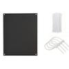 6/12Pcs Prevent Scatter Cage Protection with Zip Ties Guinea Pig Habitat Siding  Pet Cage