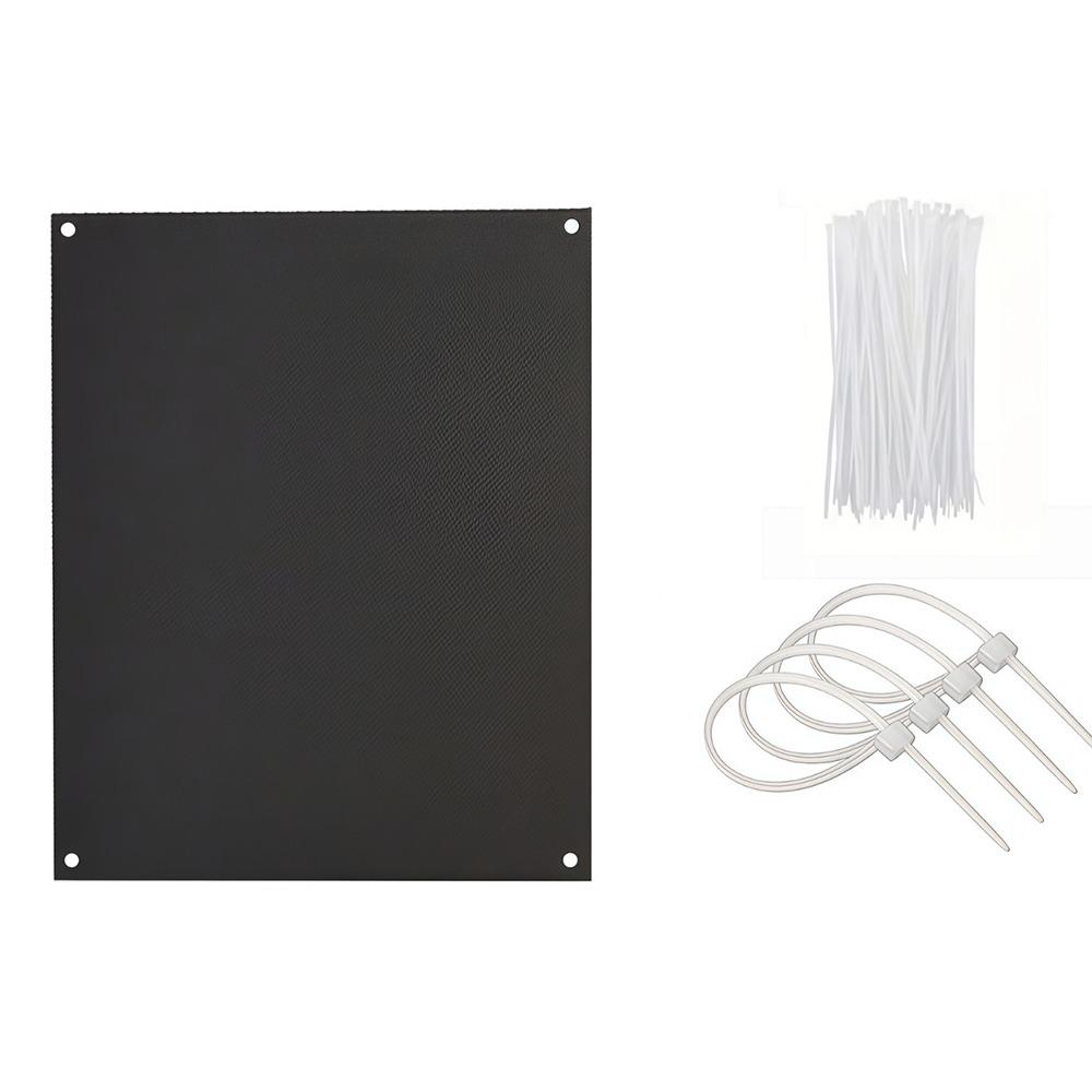 6/12Pcs Prevent Scatter Cage Protection with Zip Ties Guinea Pig Habitat Siding  Pet Cage