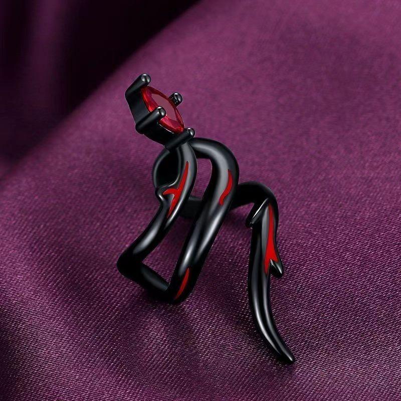 

Серьги-клипсы в виде мультяшного магического короля для мужчин и женщин 1pcs left ear