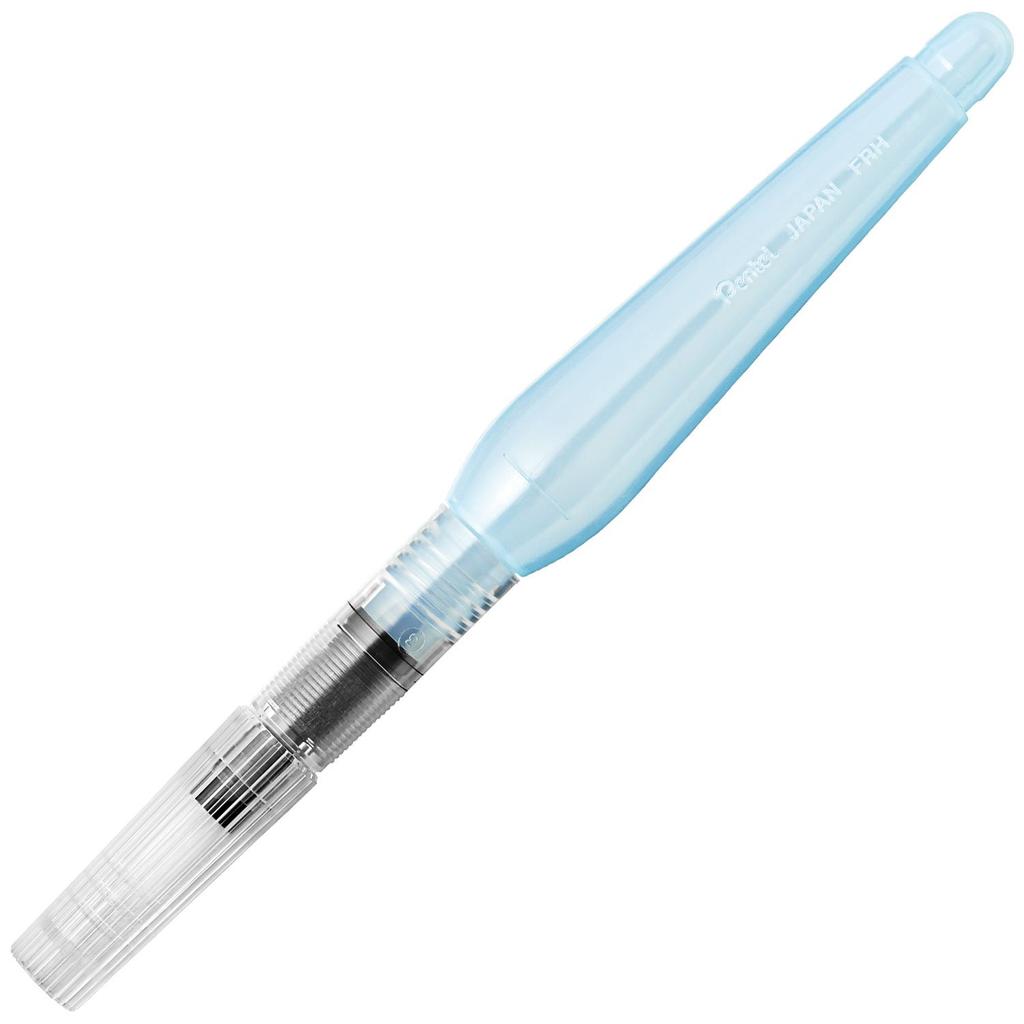 Pentel Wasserpinsel Flachpinsel Medium Hellblau FRH-MH
