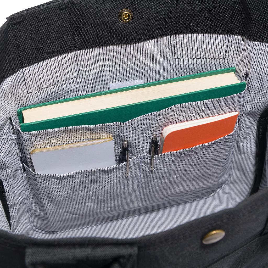 Tote Vertical Snap Shoulder Black [Carhartt] Bag, Bag, Tote, Bag, Men's, Women's, Unisex, [Item]