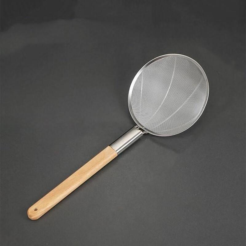 

Xiyi Stainless Steel Fine Mesh Strainer with Wooden Handle