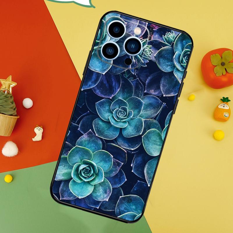 Cactus Succulent Phone Case For iPhone 17 Pro Max 16 15 13 12 11 14 Pro Max Plus 12 13 Mini 16e 17 Air Cover