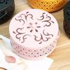 Mosquito Coil Holder Retro Portable Iron Art Fireproof Mosquito Incense Box with Lid for Home