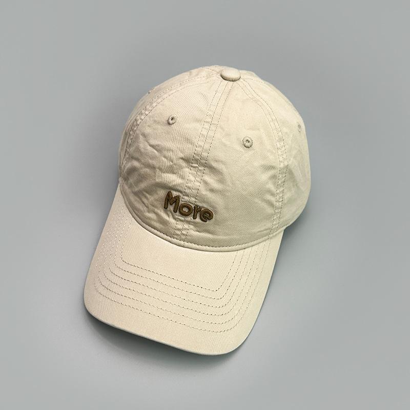 Street Simple Letter Embroidery Baseball Cap Men'S And Women'S Sunshade High Quality Fashion Casual Cap