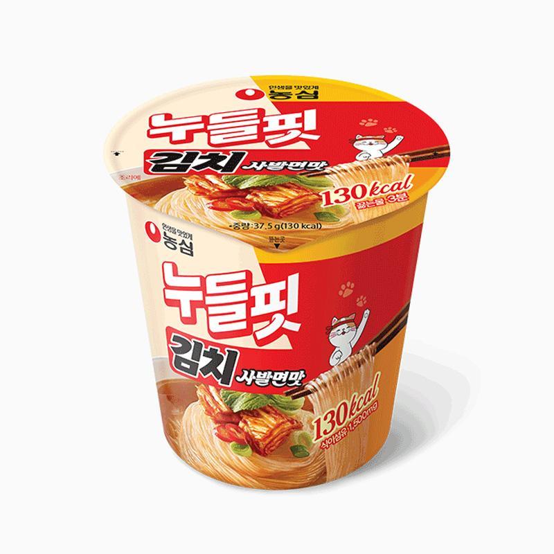 Nongshim Low Calorie With 1,500mg Dietary Fiber Noodle Cup 6 Flavors / Korean Noodle, Kfood, Authentic Korean Food