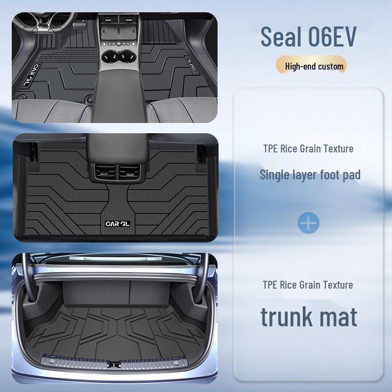 2025 BYD Seal 06 EV TPE Trunk Mat - Car Interior Accessory