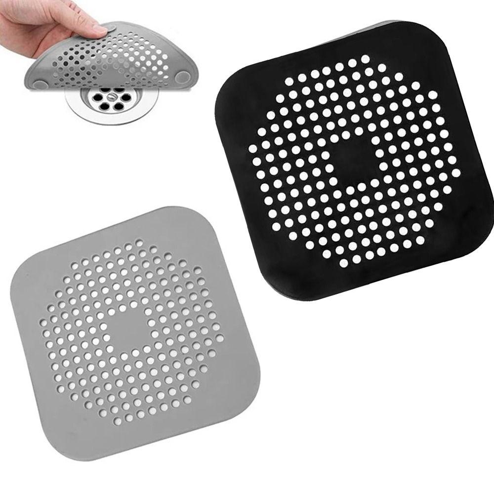 

Home & Kitchen Kitchen Sink Strainer Silicone Shower Drain Strainer Floor Drain Filter чорний
