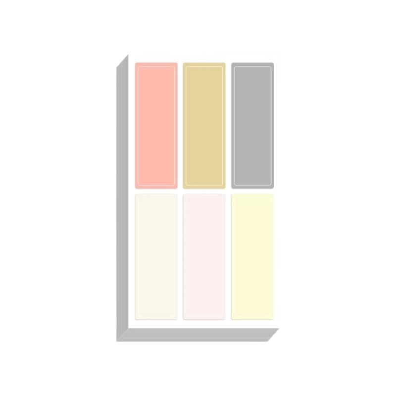 Name Labels Waterproof  Stickers Colorful Adhesive Sign School Organization Classroom for Children