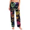 Womens Pajama Pants Sleepwear Casual Drawstring Elastic Waist Pants Comfy Straight Yoga Loose Trousers