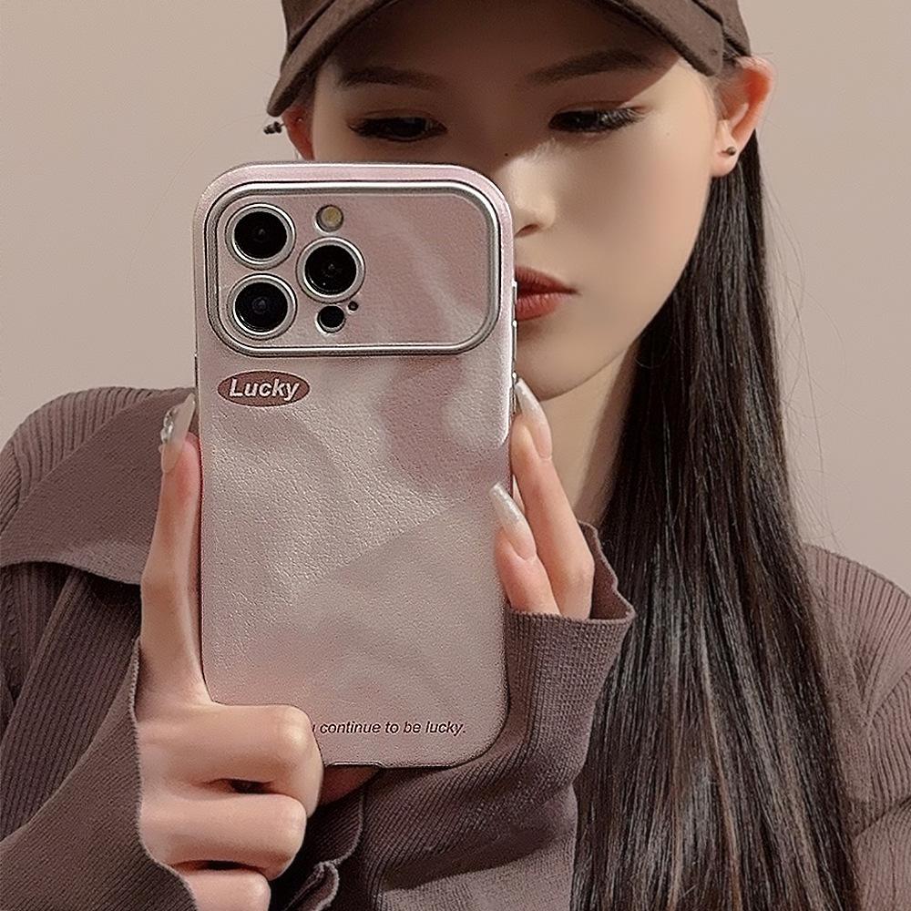 Smudge Gradient Water Ripple Is Suitable for Iphone16 Apple 15 Mobile Phone Case 17promax Leather 11 Advanced Sense