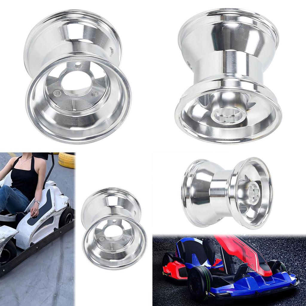 Aluminum Front Wheel Rim 5 Inch Practical Replace Part Accessory Tires Part for