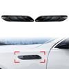 For Mercedes Benz C E Cla 2Pcs Sport Carbon Fiber Look Side Fender Air Vent Outlet Trim