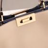 Borsa Reale da Donna in Vera Pelle 2024 con Fibbia Rotante, Design Grande Gatto, Borsa a Mano e a Spalla da Donna Versatile.