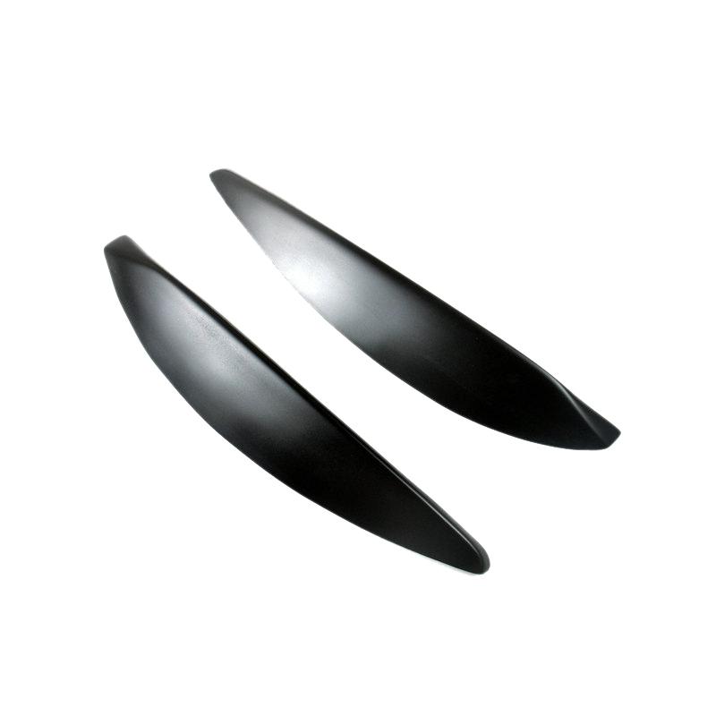 Car Front Headlight Lamp Eyebrows Eyelids Moulding Cover Trims For Opel Vauxhall Astra H MK5 2004 - 2009 2007 2008-A61E