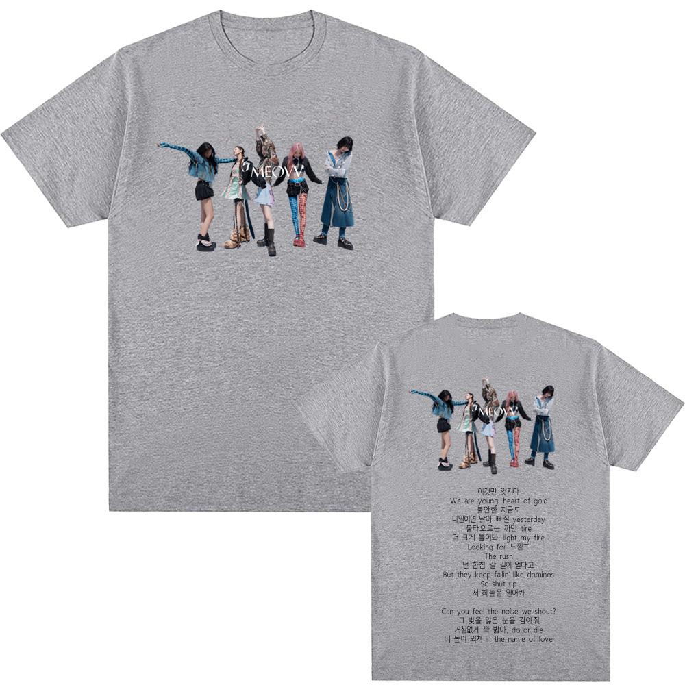 2026 SpringSummer MEOVVDROP Funko Aesthetic Highquality Printed Casual Retro Tshirt Ropa Mujer Oneck Tshirt