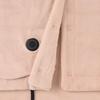 MUJI Washable USB Smoky 110cm Wide x 80cm Blanket, Pink, Deep, MJ-UBL11SPK/84390883
