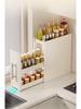 Scaffale Organizer Multifunzione per Spezie e Oli da Banco da Cucina