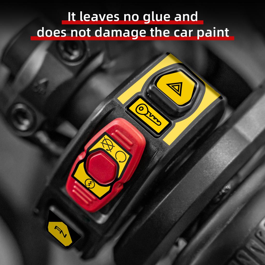 For 2025 CFMOTO 750SR-S Key Switch Stickers 3M Adhesive Weatherproof Easy-Install Custom High-Fit Mod Parts