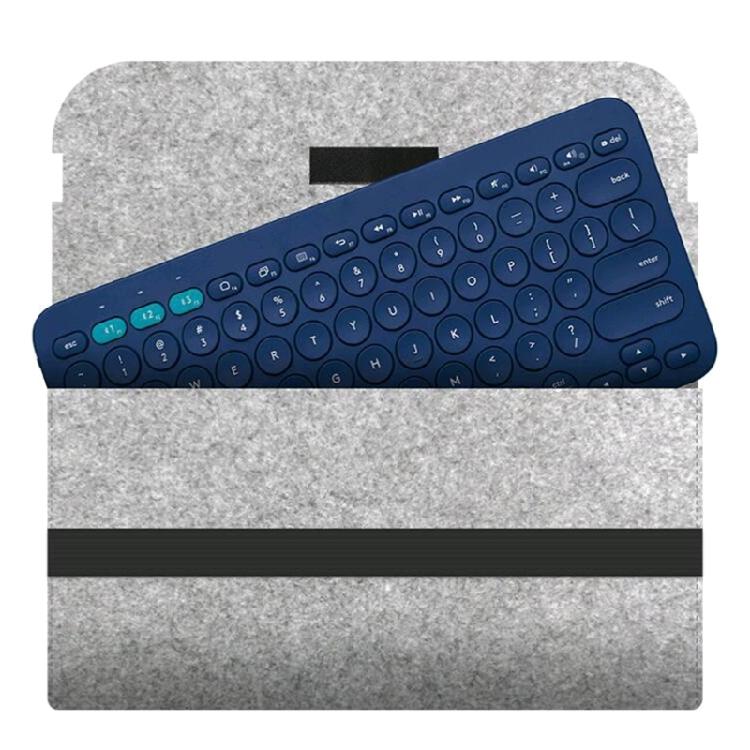 Tasche für K380 K480 Hülle Case Cover Wollfilz Aufbewahrung Handtasche Tragetasche Beutel Tragbares Tastaturzubehör