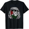 T-shirt Unisexe Keffieh Lion de Palestine