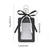 Pearl Short Card Bag PU Leather Bow Card Holder Causal Woman Wallet  Lady