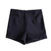 Black Suit Shorts Female Spring and Summer Wear Bag Hip Slim Sexy Hot Girl High Waist Tight Base.