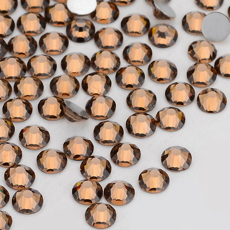 High Quality Non Hotfix Rhinestone Diamond Strass Flatback Glass Crystal Rhinestones Bulk for Cloth DIY Crafts
