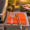 Heat Resistant Griddle Tool Mat Silicone Drip Pad Heat Resistant Silicone Griddle Mat  Grilling