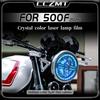 For ZXMOTO 500F 500 F 2026 Headlights Taillights Honeycomb Laser Light Film Stickers Waterproof and Sun Resistant Modification