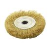 5 Inch 125mm Soft Brass Wire Copper Brush For Deburring Descaling Polishing Wheel Rotary Tool DIY Power Tool Parts