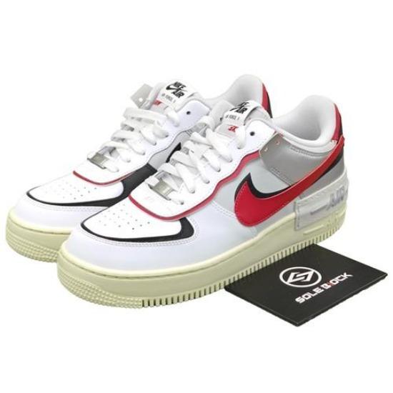 

Nike Air Force 1 Shadow White Red Metallic Silver W - FN6335-100 EU 35.5