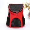 Pet Carrier Mesh Backpack, Cat Breathable , Portable Ventilated and Outdoor Collapsible Red