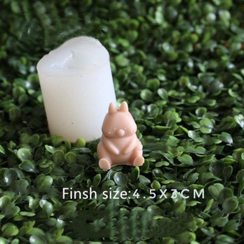 

Силиконовая форма с милым кроликом, принадлежности для изготовления свечей, силиконовая форма для изготовления свечей, DIY форма для мыла, пасхальная силиконовая форма S