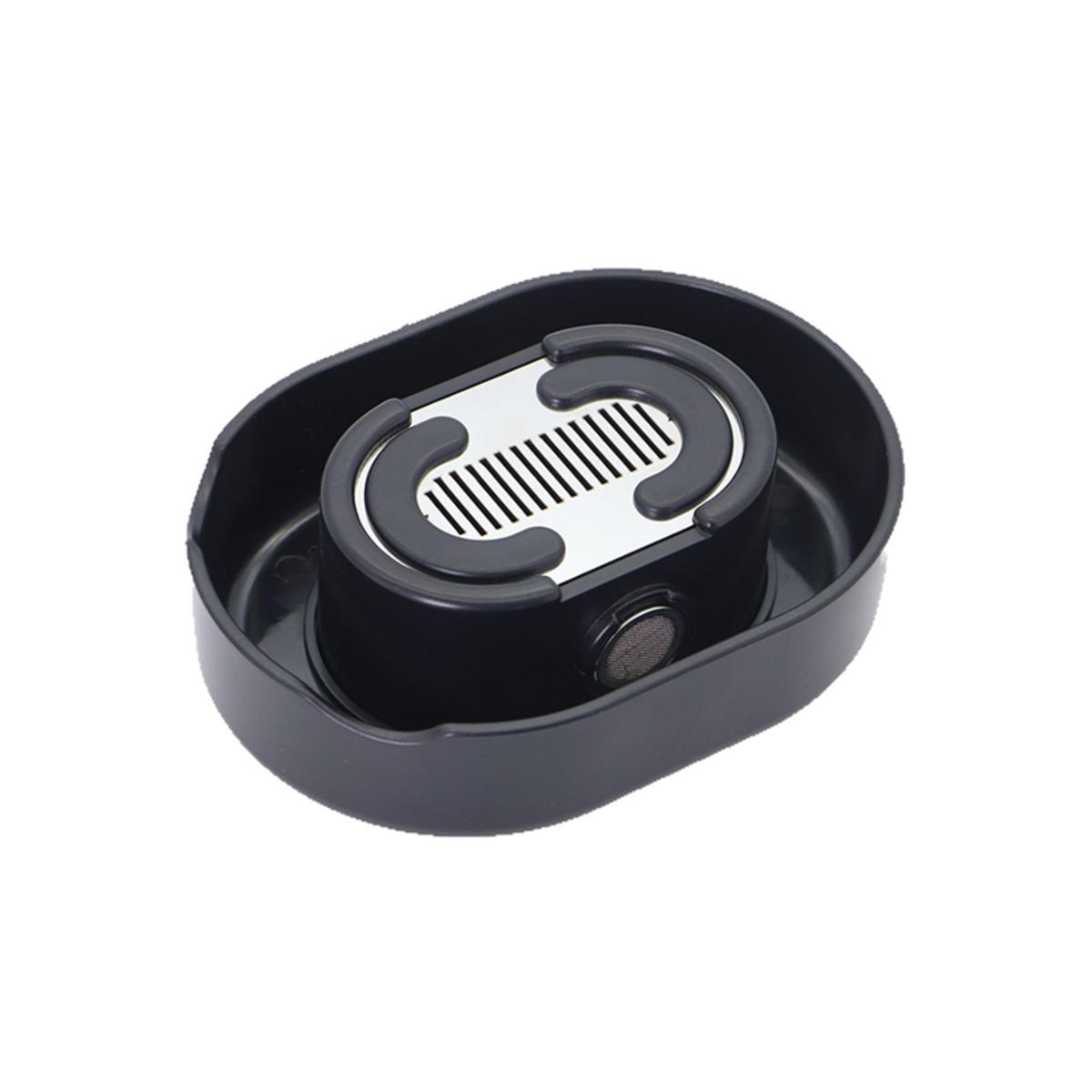 

Razor Rinser Cleaner Cleans Blades No Electricity Required Shaver Rinse Stand for Most Head Razors for Men one size чёрный