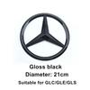 2025 For Mercedes-Benz 1Pcs Car Front Grille Badge Decal Cover Emblem for Mercedes Benz W204 W205 W210 W211 W212 W213 C E Class