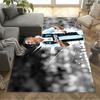 Ronaldo's Juventus Celebration Floor Rug Office Rug Perfect for Dining Room Playrooms Hallway Living Rooms Anti-slip Rug Decorate Offices