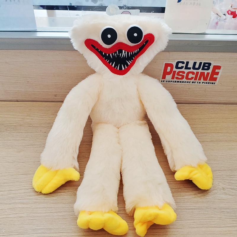 40CM Colorful Cartoon Games Poppy Huggy Wuggy Plush Toys Sequins Stuffed Toys Children's Gifts