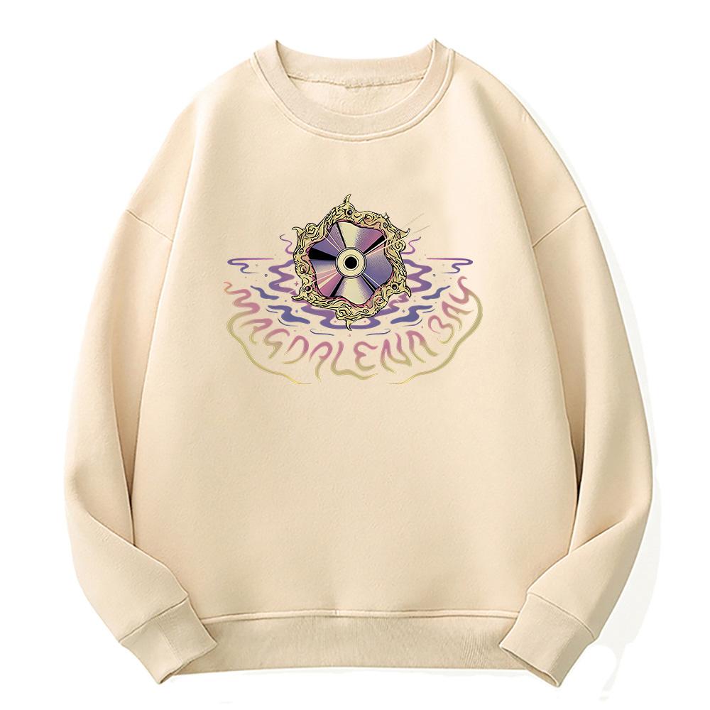 Ripple Disk Crewneck Sweatshirt Magdalena Bay Merch Streetwear Long Sleeve Casual Vintage Clothes Popular Trends XXXL хаки