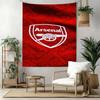 Love Arsenal Football Club Wall Decor Tapestry Art For Pet Memorial Birthdaywedding Party Backdrop Family Gift