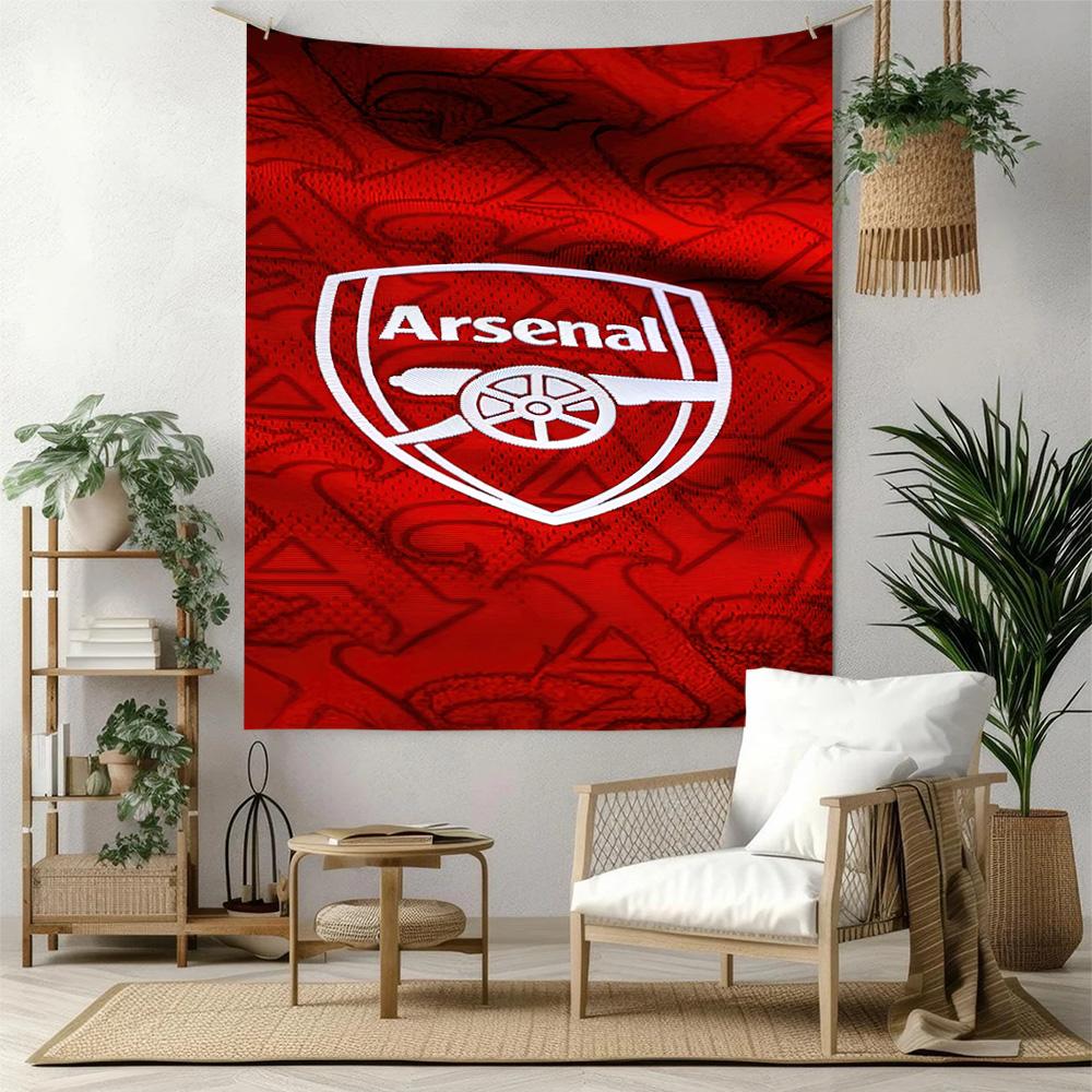 Love Arsenal Football Club Wall Decor Tapestry Art For Pet Memorial Birthdaywedding Party Backdrop Family Gift