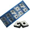 10PCS CNMG431HA H01 / CNMG120404HA H01 Carbide Inserts for Aluminum