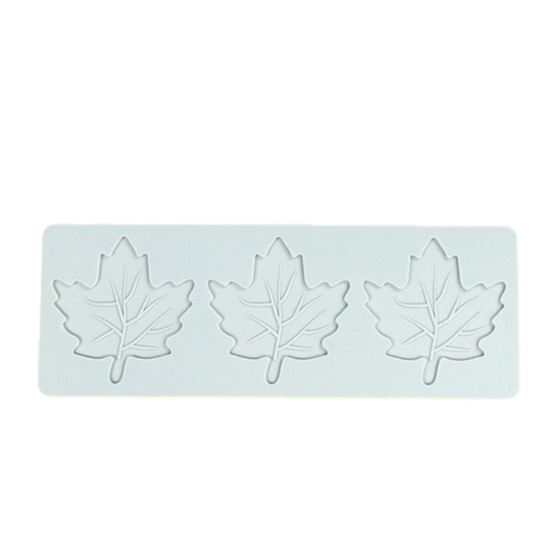 

Silicone Baking Molds with Maple Leaf Shape for Creative Sugar Craft Cake Decorations for DIY Projects and Home Use