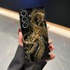 Tiger Dragon Black Soft Phone Cover Case for Samsung Galaxy S21 S22 S24 Plus S23 FE S25+ S23+ S24+ S20 Note 20 10 S25 Ultra
