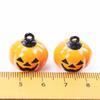 10PCS Gift DIY Accessories Party Supplies Jingle Bells Decoration Beads Halloween Bell Pendants Pumpkin Ghost